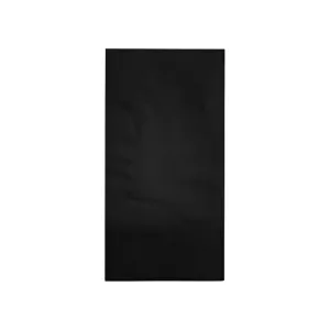 Serviette 33x33 2c 1/8 noir